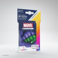 Marvel Champions Art Sleeves mit Hulk-Motiv in...