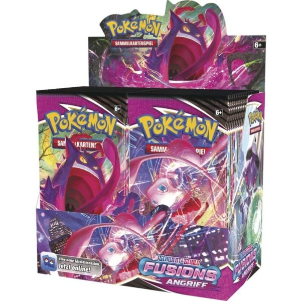 Pokémon Schwert & Schild 8 - Fusionsangriff - Display (36 Booster)