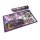 Yu-Gi-Oh! Spielmatte mit Motiven aus der Accesscode Talker-Serie, inklusive Verpackungsbox.