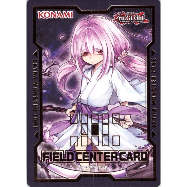 Yu-Gi-Oh! Field Center Karte mit Ash Blossom in Kimono...