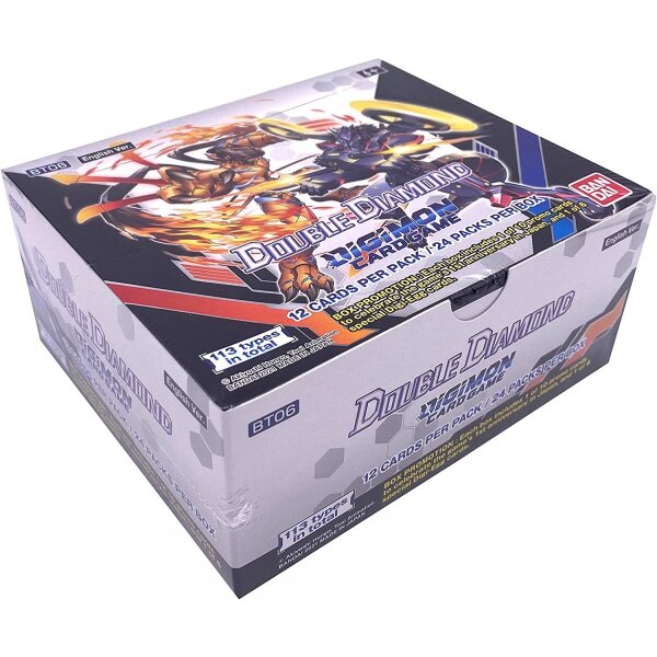 Englisches Display Double Diamond des Digimon Card Games...