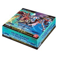 Digimon Card Game Displaybox der Version 1.5 mit blauem...
