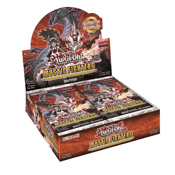 Yu-Gi-Oh! Mystic Fighters Display mit Artwork der...