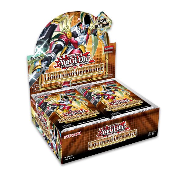 Lightning Overdrive Booster Box OVP / Sealed 1st