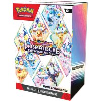 Seitenansicht der Boosterbundle-Box mit Evoli, Psiana,...
