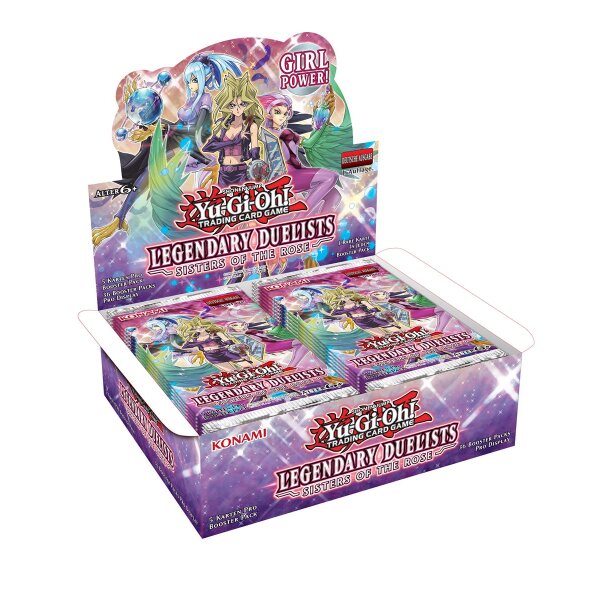 Display-Box von Yu-Gi-Oh! Legendary Duelists: Sisters of...