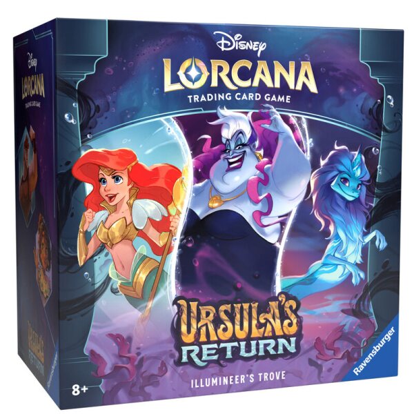 Vorderseite der Disney Lorcana Illumineer’s Trove...