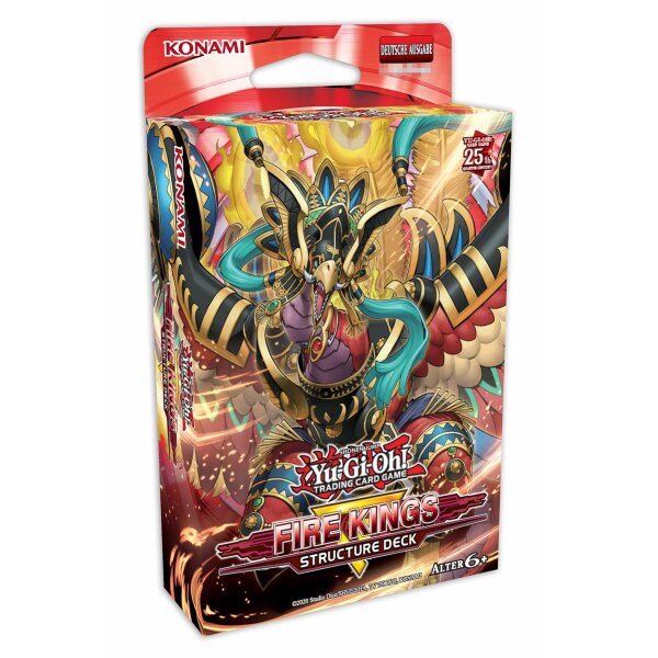 Yu-Gi-Oh! Structure Deck Fire Kings auf Deutsch mit...