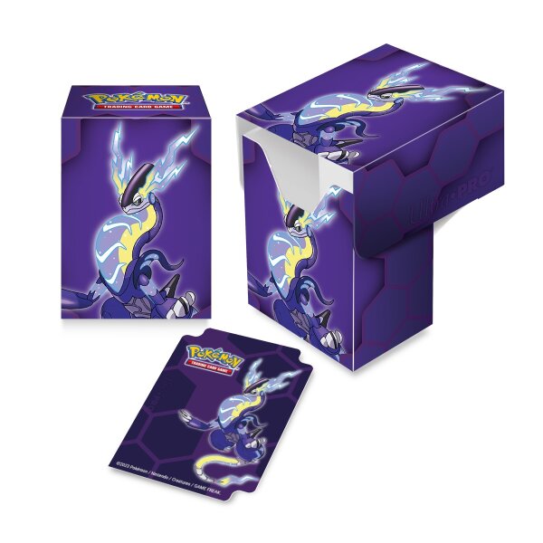 Pokémon-Deckbox von Ultra Pro mit Miraidon-Motiv...