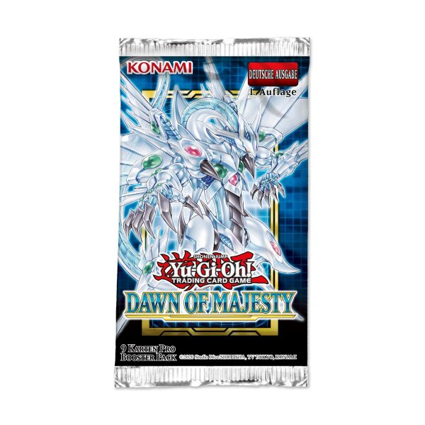 Deutsches Yu-Gi-Oh! Dawn of Majesty Booster Pack mit...