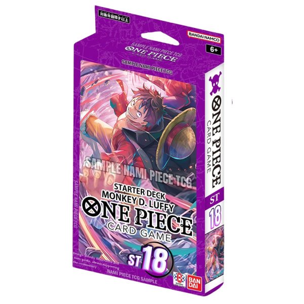 One Piece Purple Monkey D Luffy ST-18 Starter Deck