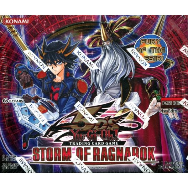 Displaybox des Yu-Gi-Oh! TCG Sets „Storm of...