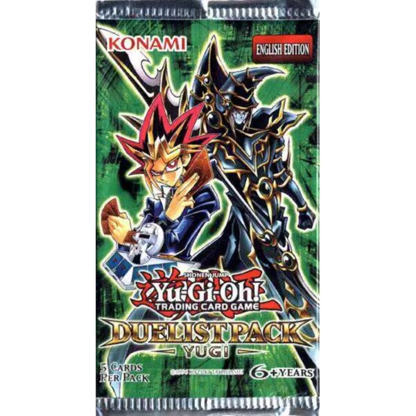 Boosterpack des Duelist Pack Yugi mit Yugi und dem...