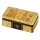 Yu-Gi-Oh! Collector Tin 2020 im ägyptischen Stil mit Hieroglyphen und der Szene des Pharaos, inspiriert vom Millenniumspuzzle.