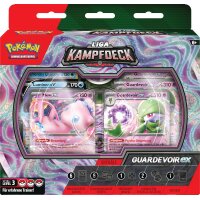 Frontansicht der Pokémon Liga-Kampfdeck...
