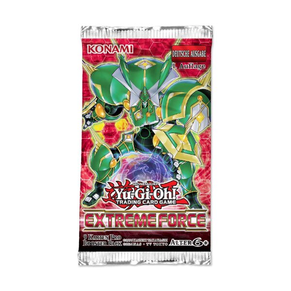 Deutsches Yu-Gi-Oh! Extreme Force Boosterpack mit...