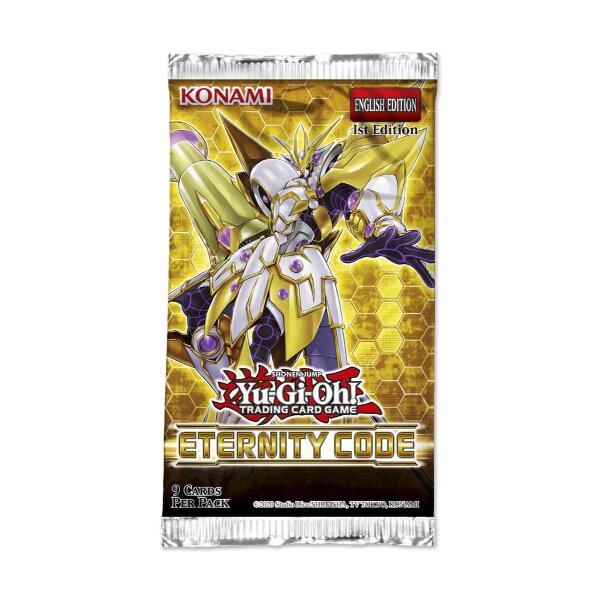 Yu-Gi-Oh! Eternity Code Boosterpack auf Englisch mit...
