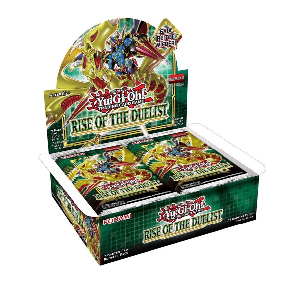 Yu-Gi-Oh! Rise of the Duelist Display-Box mit 24 Boostern...
