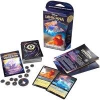Inhalt des französischen Lorcana Starterdecks...