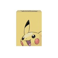 Pokémon Deck Box mit Motiv von Pikachu auf gelbem...