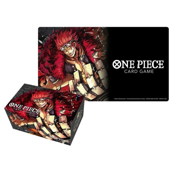 One Piece Card Game - Playmat and Storage Box Set -Eustass ”Captain” Kid-