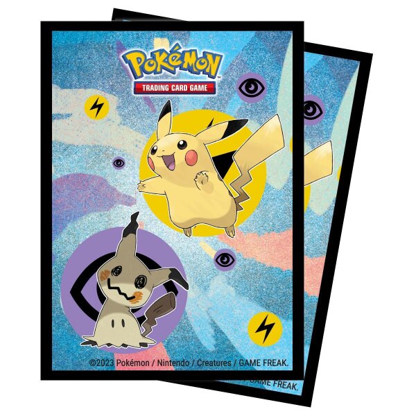 Pikachu & Mimikyu 65ct Deck Protectors for...