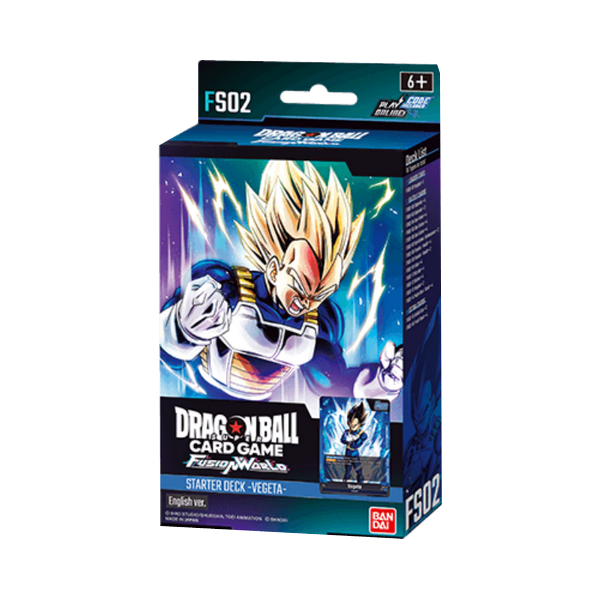 Englisches Dragon Ball Fusion World Starter Deck FS02 mit...