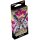 Yu-Gi-Oh! Flames of Destruction Special Edition auf Deutsch mit mechanischem Insekt auf lila Wabenhintergrund.