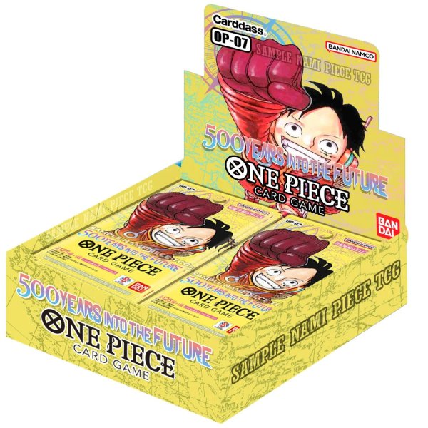 One Piece TCG - OP07 500 Years into the Future Booster Display