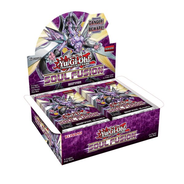 Yu-Gi-Oh! Soul Fusion Display mit 24 Boosterpacks und...
