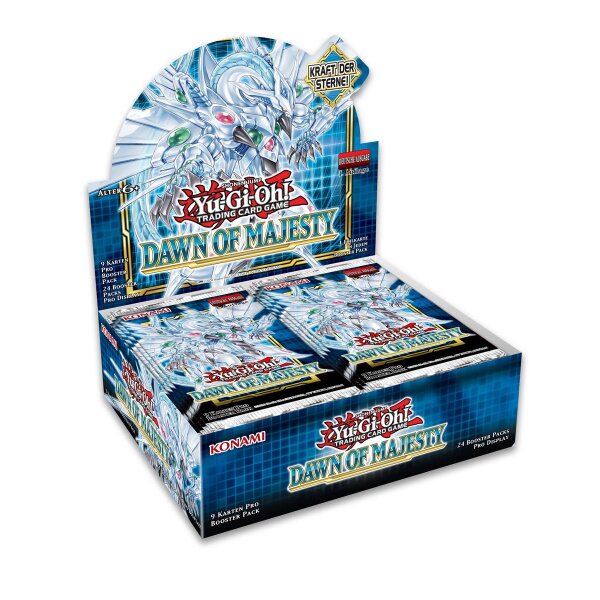 Yu-Gi-Oh! Dawn of Majesty Display mit 24 Boosterpacks,...