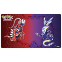 Pokémon Spielmatte mit Koraidon und Miraidon auf...