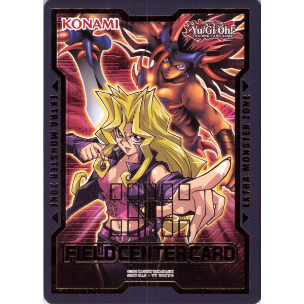 Yu-Gi-Oh! Field Center Card mit Design von Mai Valentine...