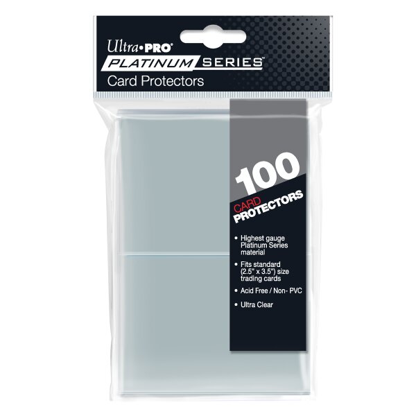 21/2" X 31/2" Platinum Series Card Protectors
