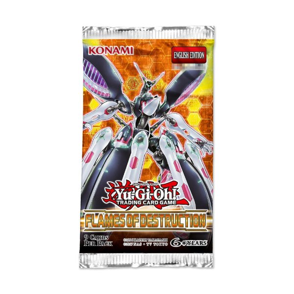 Yu-Gi-Oh! Boosterpack des Sets „Flames of...