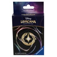 Verpackung der Disney Lorcana Kartenhüllen mit 65...