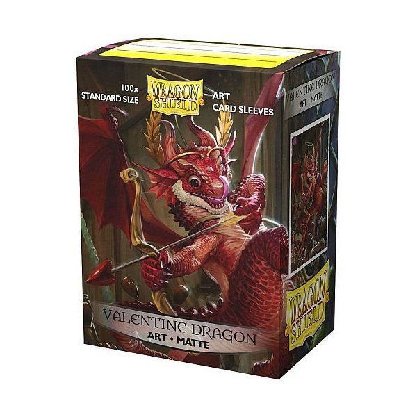 100 Dragon Shield Sleeves - Valentine Dragon 2020 OVP
