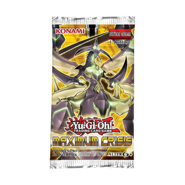 Maximum Crisis Booster OVP / Sealed englisch 1st