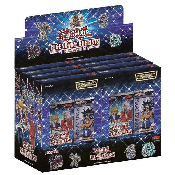 8x Legendary Duelists: Season 1 OVP / Sealed 1st