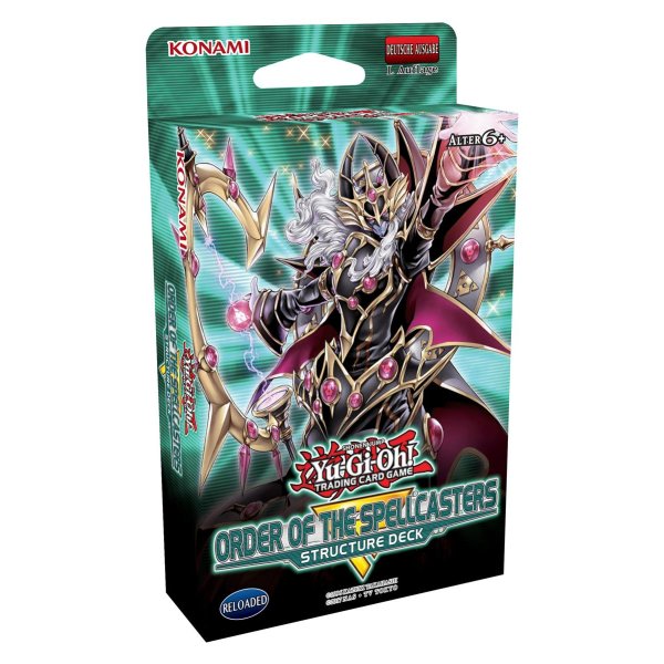 Structure Deck: Order of the Spellcasters OVP / Sealed deutsch 1st