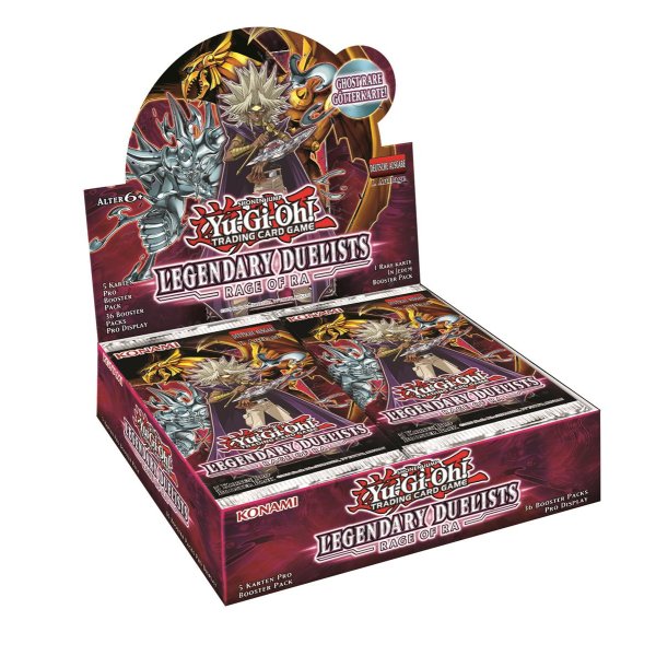 Legendary Duelists: Rage of Ra Display OVP/Sealed