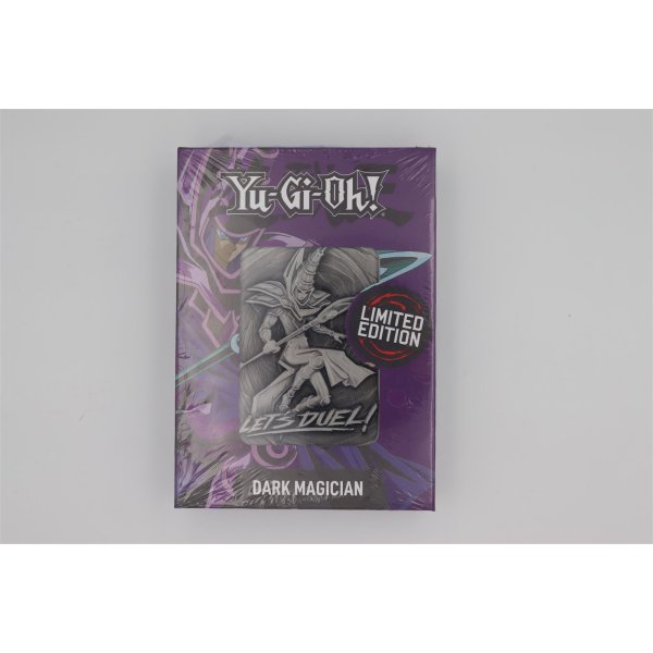 YuGiOh! Limited Edition Metal Card Dark Magician FANATTIK OVP